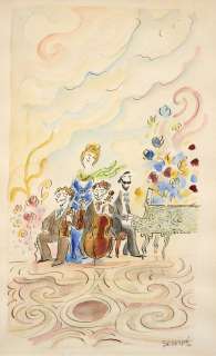 Jean-Jacques Sempé | Les Musiciens | Artcurial