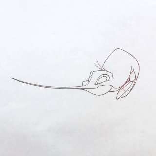 Walt Disney Feature Animation - POCAHONTAS - Original Animation Drawing of FLIT - First edition - (1995) | Catawiki