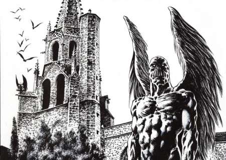 Guerineau, Richard & Corbeyran, Eric | LE CHANT DES STRYGES Illustration | Cornette de St Cyr