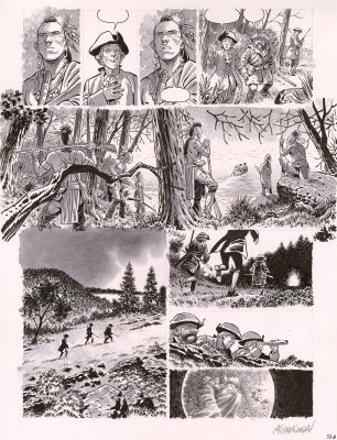 Guérineau | L’ombre des lumières tome 2 Dentelles et wampun | Galerie Champaka
