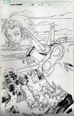 Scot Eaton & Klaus Janson | Black Panther #14 p.01 | Essential Sequential