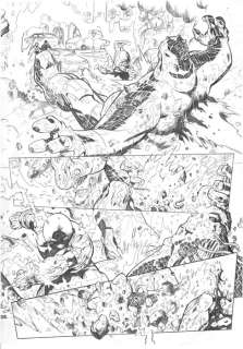 X-Men - Juggernaut’s Powers to Colossus - Original Page - Sergi Domenech - Original Art | Catawiki