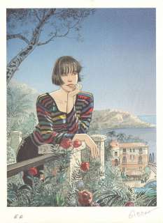 Gibrat | 12 ex-libris numérotés, signés + 1 carte postal… | Banque Dessinée