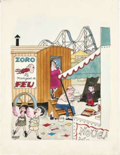 Jacques Faizant - Zoro, le mangeur de feu