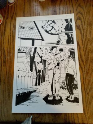 Original Comic Artwork Comp-M.E.C.H. Page #31 Issue #28 By Theodore Riddle | eBay US (Buy It Now)
