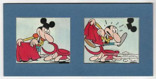 Figurine Mio - Benito Jacovitti - 2x illustrazioni originali "El Torero" - Anni ’60 - Loose page | Catawiki