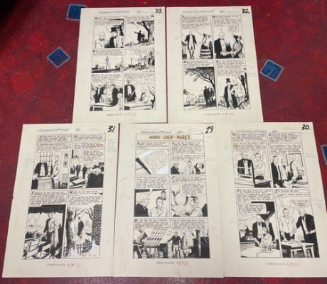 WORLD AROUND US #20 COMIC ART COMPLETE 5 PG STORY 1960 origin MORSE CODE | eBay US (Buy It Now)