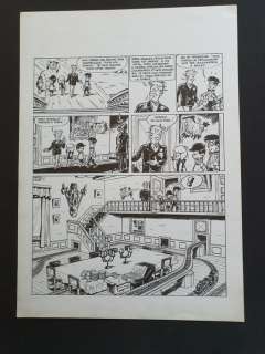 Derib - Planche originale Pythagore et Cie 1 - contre Brazzero - (1969) | Catawiki