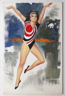 Carlo Jacono - Illustr. Origin. "Danzatrice" - Firmato - Loose page - First edition | Catawiki