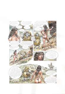 Paolo Eleuteri Serpieri | Druuna n.9 Venuta dal Vento p.31 | Tavole Originali