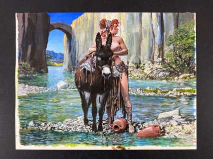 Faure, Michel - Illustrazione originale - Rencontres N.1 - (2003) | Catawiki