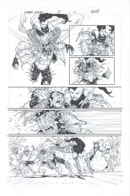 Robert Gill | Gambit: Wanted #3, Page 11 | Geoff M Art Sales