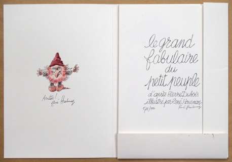 Hausman - Portfolio Luzabelle "Le grand fabulaire du petit peuple" + Dédicace - First edition - (2013) | Catawiki