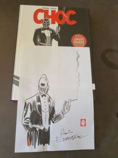 Choc - Intégrale + Dessin original dédicacé - C - TL - First edition - (2019) | Catawiki