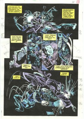 Original D.C. Color Guide Teen Titans #7 Pg 14 | DTA Collectibles