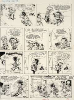 André Franquin - Lot 154 - Gaston Lagaffe - Tome 8