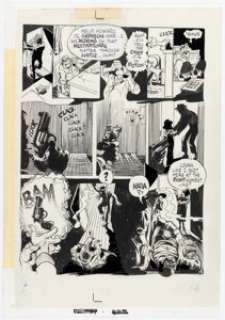 Will Eisner Spirit Magazine #22 "Life on Another Planet" Story Page 14 Original Art (Kitchen Sink Press, 1979). | Heritage