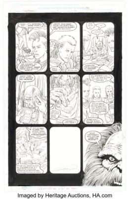 George Pérez Hulk: Future Imperfect #1 Maestro First Appearance Issue Story Page 36 Original Art (Marvel, 1992). | Heritage