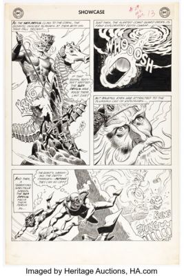 Russ Heath Showcase #29 Sea Devils Story Page 11 Original Art (DC, 1960). | Heritage