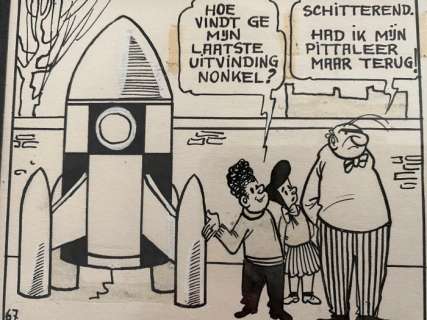 Nero 29 - Originele strook - De daverende pitteleer - (1961) | Catawiki