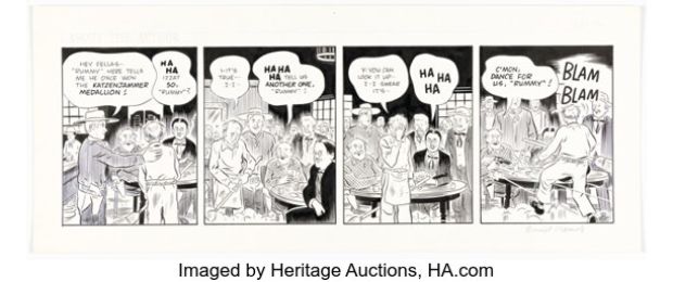 Daniel Clowes Twentieth Century Eightball "About the Author" Comic Strip Original Art (Fantagraphics, 2002). | Heritage