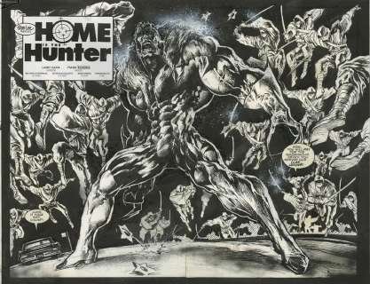 Mark Texeira - Sabretooth #1 DPS p.2-3 16x20 1993