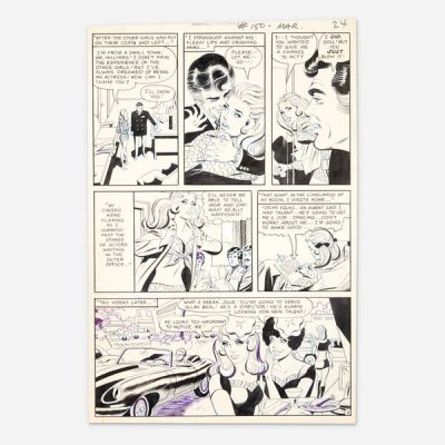 Gray Morrow | Secret Hearts #150 Story Page 24 Original Art (DC Comics, 1971) | Landry Pop Auctions