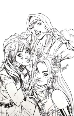 Amazing Spiderman #25 by J Scott Campbell (JSC Exclusive D)
