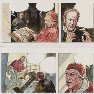 Borgia T3 - Original page (p.29) - Les Flammes Du BÃ»cher (Flames from hell) - (2008) | Catawiki