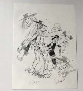 Mazel - Dessin original - Jessie Jane | Catawiki