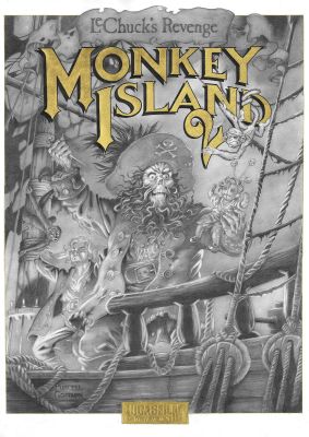 LeChuck’s Revenge – Monkey Island 2 | Corner4art