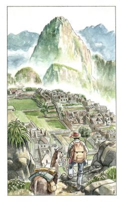 Federico Penco | Machu Picchu | Tavole Originali