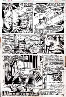 Herb Trimpe, Jack Abel - incredible hulk #172 p 2 (thunderbolt ross captures the hulk! ) 1973