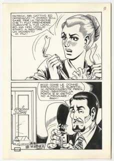 Kriminal #300 - Magnus - original page "Le Bare di Ghiaccio" - Loose page - (1971) | Catawiki