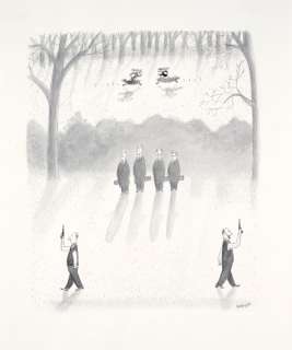 Jean-Jacques Sempé Né En 1932 Le Duel Encre de Chine Et Lavis Sur Papier Pour Un Dessin Publié En 1999 Dans L’ouvrage Beau Te... | Le duel | Artcurial