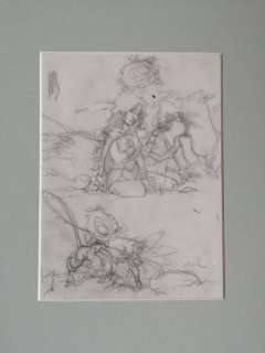 Loisel, Régis - Crayonné original - La Quête de l’oiseau du temps / Peter Pan | Catawiki