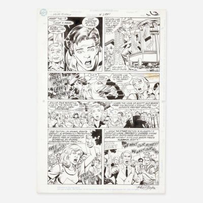 M.D. Bright And Romeo Tanghal | Lot 356 - Mister Miracle #19 Story Page 3 Original Art (DC Comics, 1990) | Landry Pop Auctions