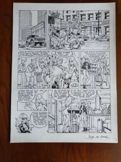 Rubine T3 - Planche originale (p17) - Le second témoin - (1995) | Catawiki