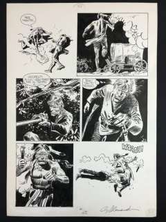 Ken Parker n. 28 - G. Alessandrini - tavola originale "Il Caso di Oliver Price" - Loose page - (1980) | Catawiki