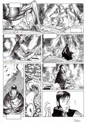 Marco Nizzoli | Les Enfants du Crépuscole vol.2 p.1 | Tavole Originali