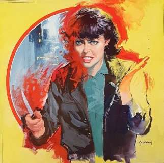 Il Giallo Mondadori n. 743 - Jacono - Original cover "Branco di Lupi" - Loose page - (1963) | Catawiki