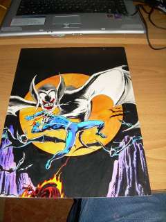 Portada Original de López Espí del motorista fantasma, ed vértice en col. superhéros vol 2