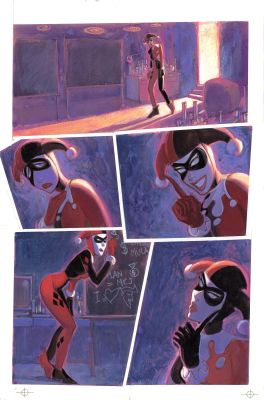 Joe Chiodo | Harley & Ivy: Love on the Lam p.17 | Tavole Originali
