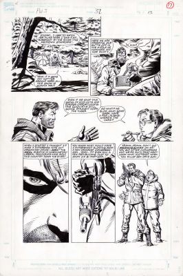 Ron Wagner | The Punisher War Journal #32 p.13 | Tavole Originali