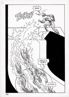 Magnus | Necron n.8 p.66 | Tavole Originali