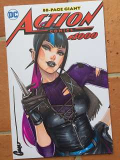 Punchline - Original drawing - Punchline on an Action Comics #1000 Blank Cover | Catawiki