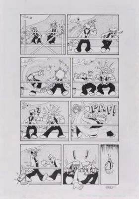 Baptiste Delengaigne | Trop tard | La Galerie de la Bande Dessinée