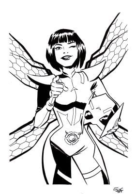 Elsa Charretier | Unstoppable Wasp: G.I.R.L Power cover | Tavole Originali