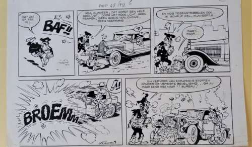 Attanasio, Dino - Originele pagina + Luxe album - Johnny Goodbye en de Barkerbende - (1993) | Catawiki