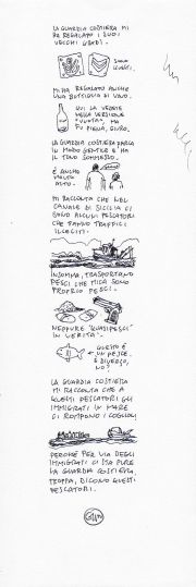 Gipi | La settimana di Gipi n.18 | Tavole Originali